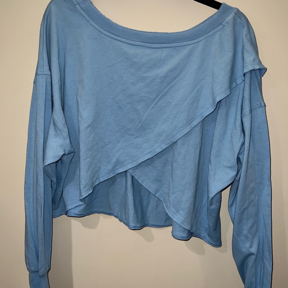 JoyLab Blue Long Sleeve Top - Picture 2 of 2